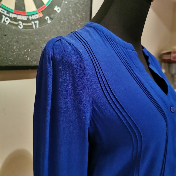 Ba&sh Popover Top Royal Blue - Picture 4 of 10